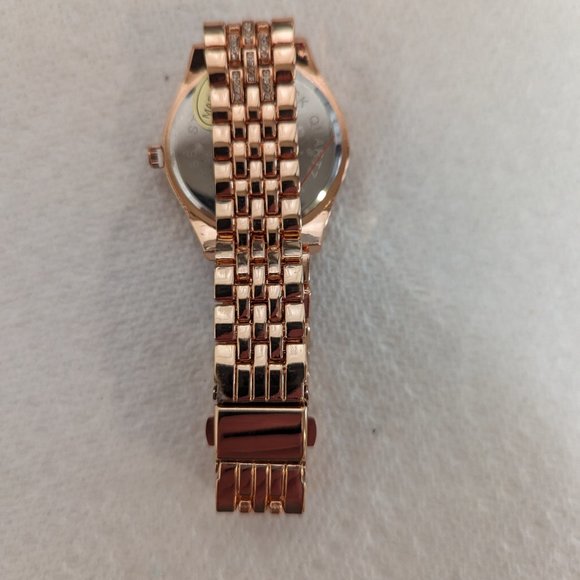 Voulez Vous Plaquette Ladies - Rose Toned - Stainless Steel - Quartz Movement - Picture 4 of 5